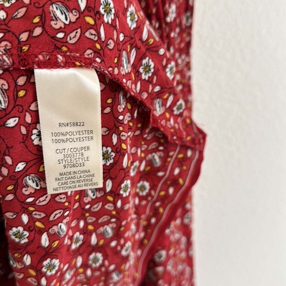 Max Studio Boho Pleated Blouse - image 9